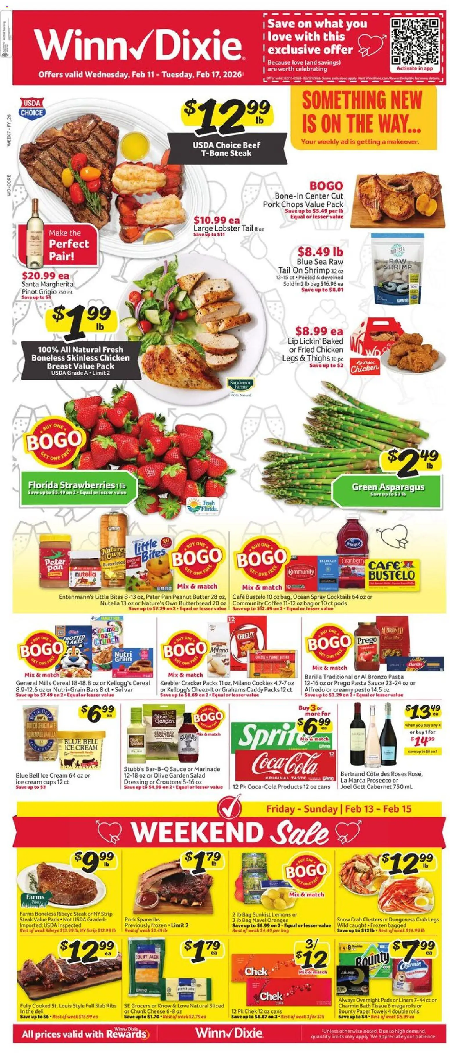 Winn Dixie Weekly Circular - FL - valid from 11.02.2026 | Page: 1