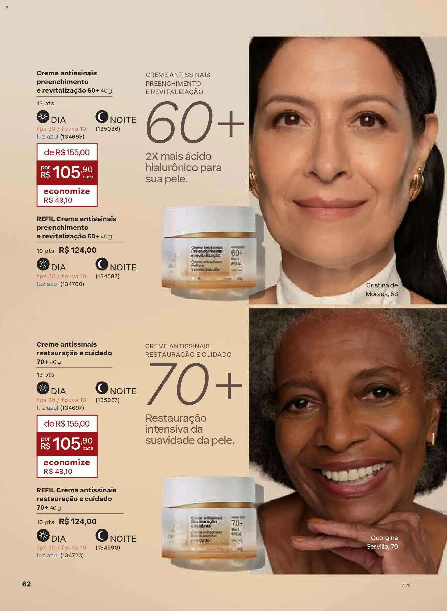 Natura Folheto - válido de 04.02.2026 | Página: 62 | Produtos: Creme