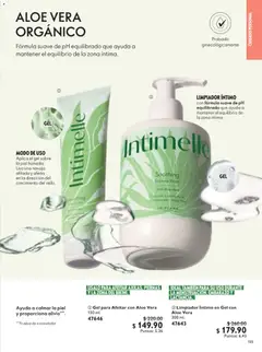 Vista previa de Oriflame campaña 7 2026, nuevo folleto de la tienda, válido en México a partir del 09.05.2026 | Página: 105 | Productos: Navaja, Limpiador, Sobre