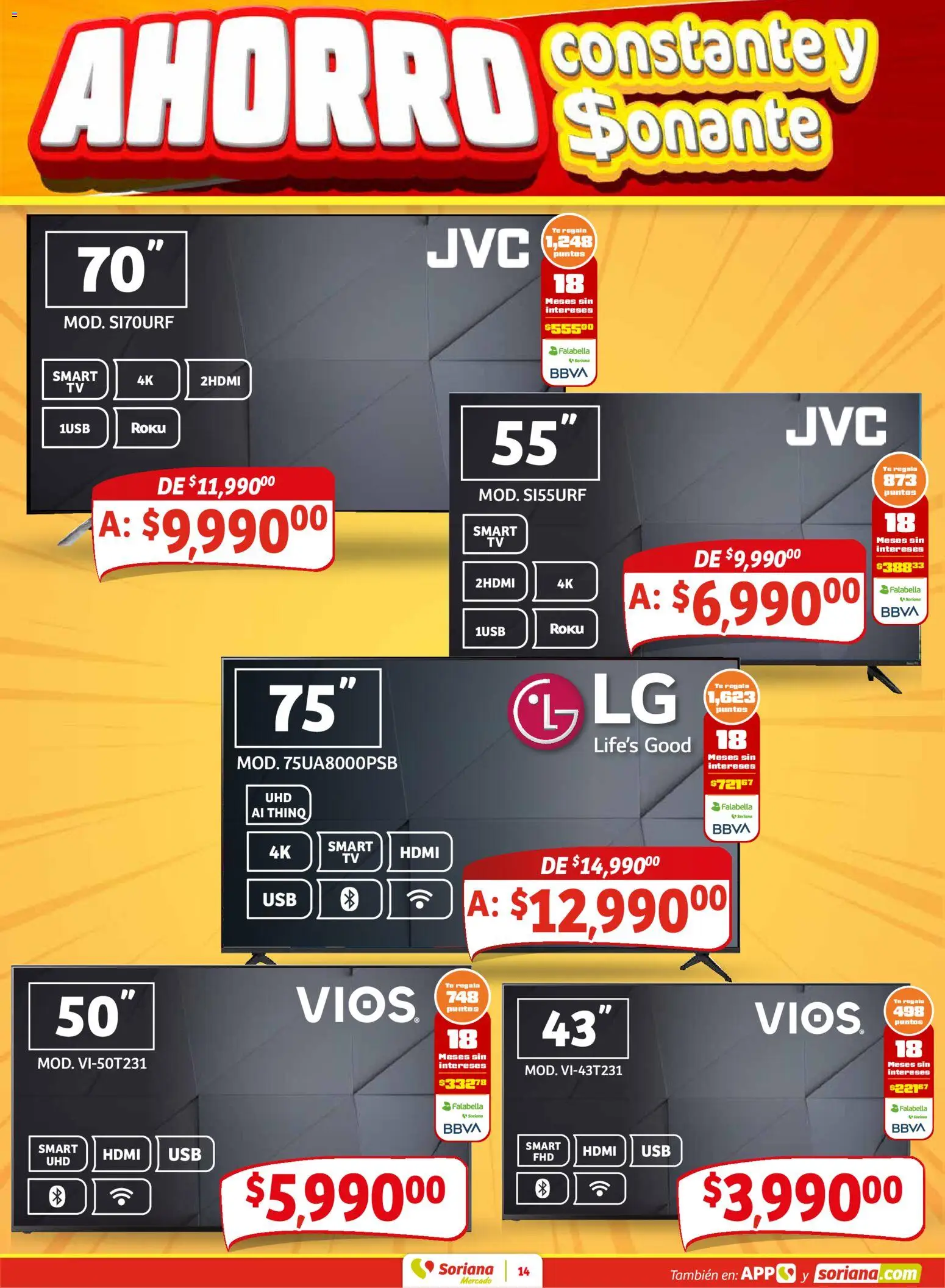 Nuevas ofertas de Soriana válidas en toda la República Mexicana desde el 02.01.2026. ¡Encuentra las mejores ofertas en Soriana - Pesito Valedor Mercado: Nay, Sin, Son ! | Página: 22 | Productos: Té