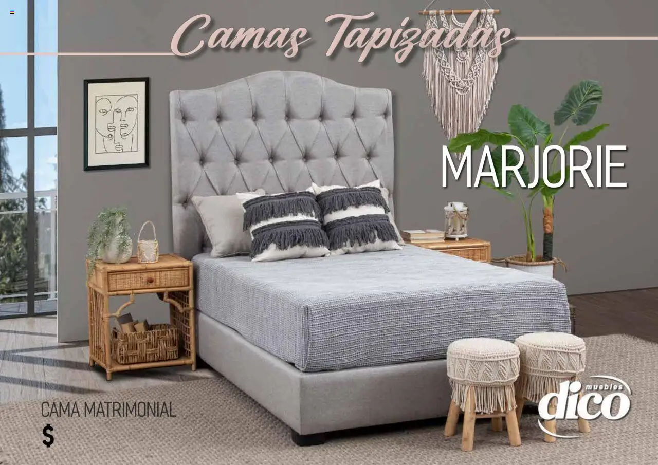 Nuevas ofertas de Muebles Dico válidas en toda la República Mexicana desde el 25.09.2025. ¡Encuentra las mejores ofertas en Muebles Dico - Catálogo Camas Topazidas! | Página: 54 | Productos: Cama