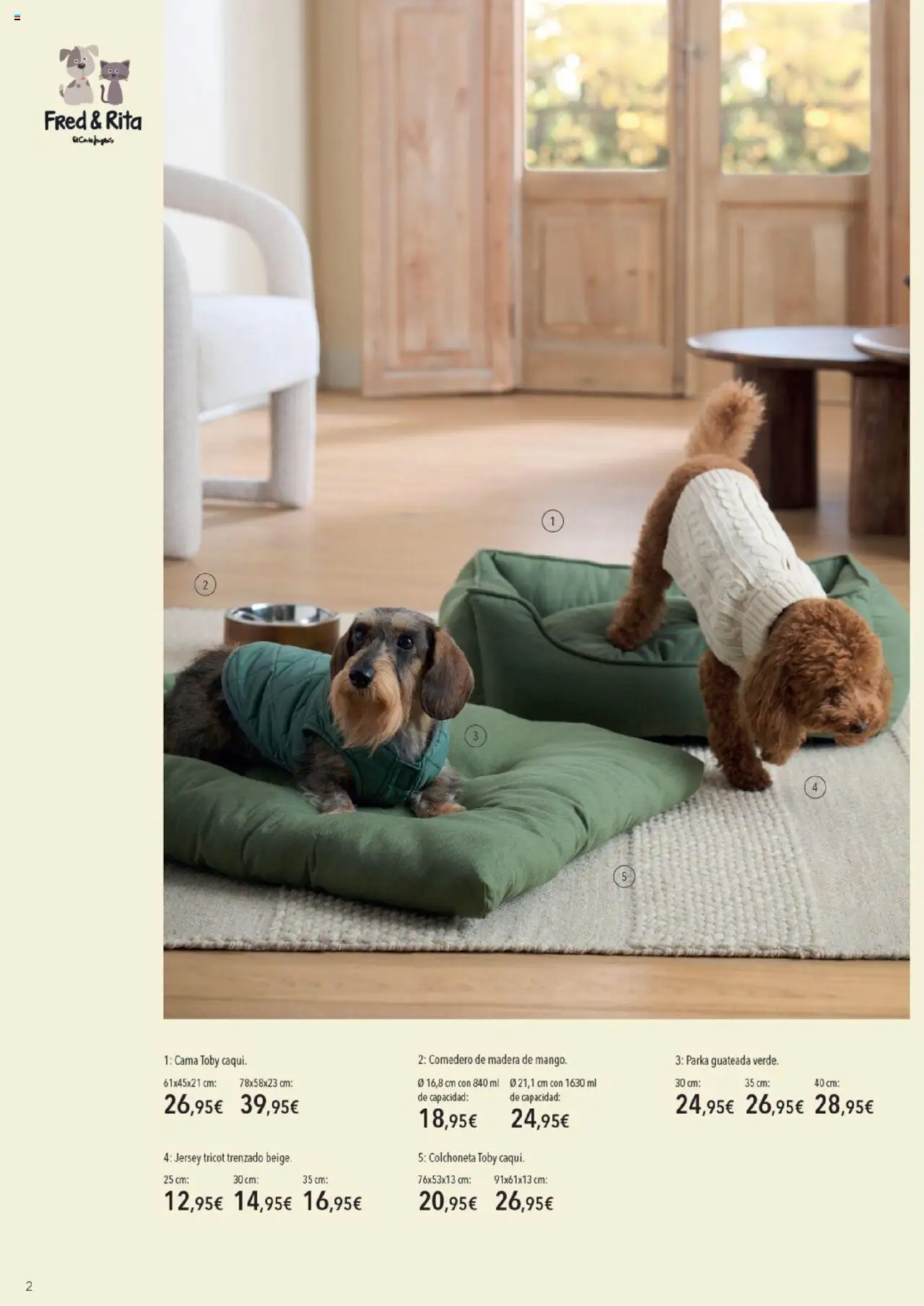 Nuevas ofertas de El Corte Inglés válidas en toda la República Mexicana desde el 01.10.2025. ¡Encuentra las mejores ofertas en El Corte Inglés - Catálogo Accesorios para tu mascota! | Página: 2 | Productos: Colchoneta, Cama