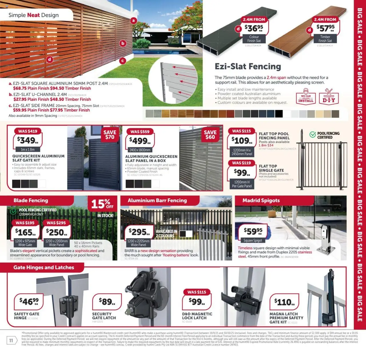 Stratco catalogue - valid from 19.09.2025 | Page: 11 | Products: Box, Powder, Accessories, Date