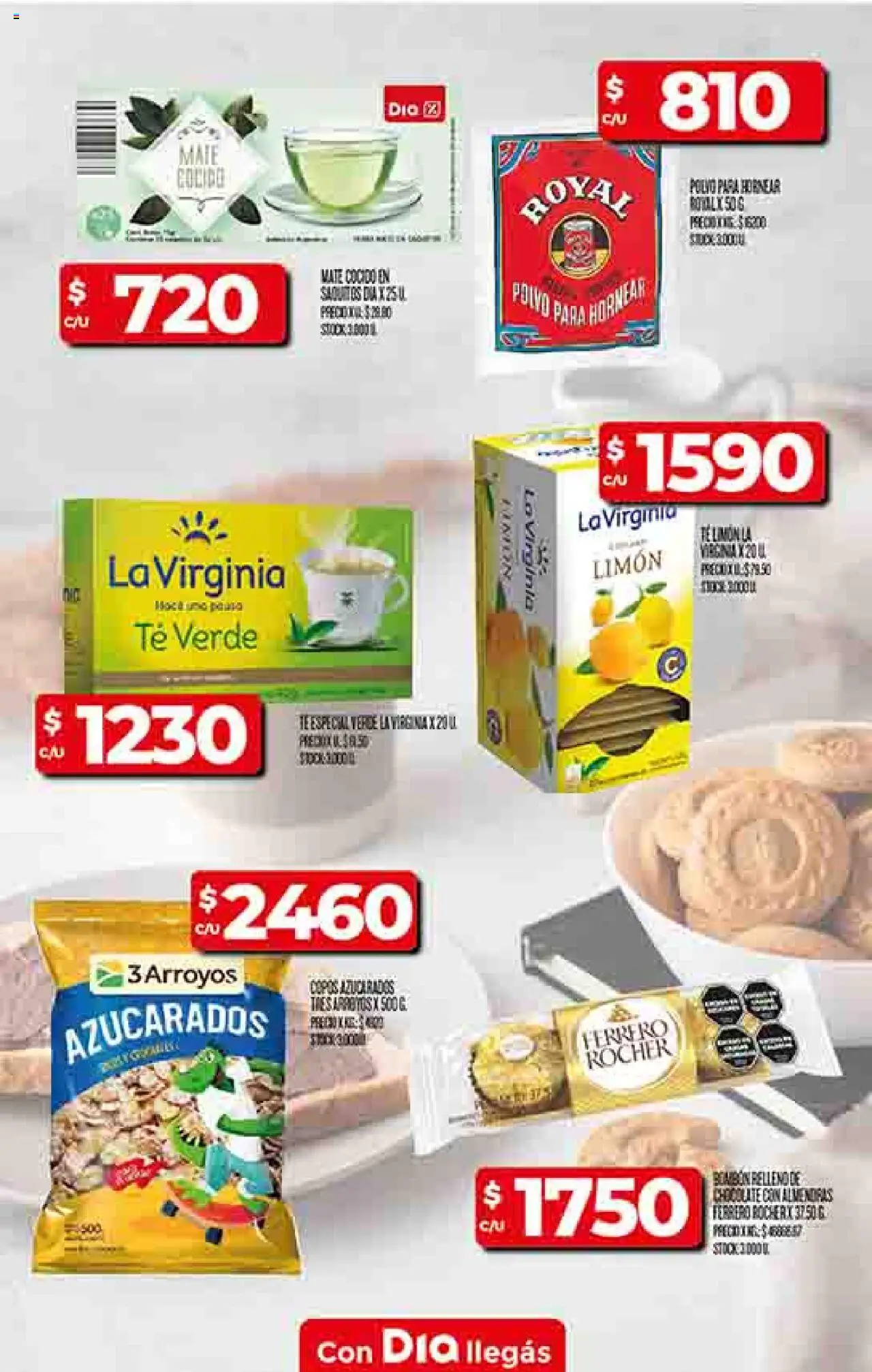Supermercado DIA Ofertas │ válido desde el 25.06.2025 | Página: 47 | Productos: Copos, Limón, Chocolate, Té