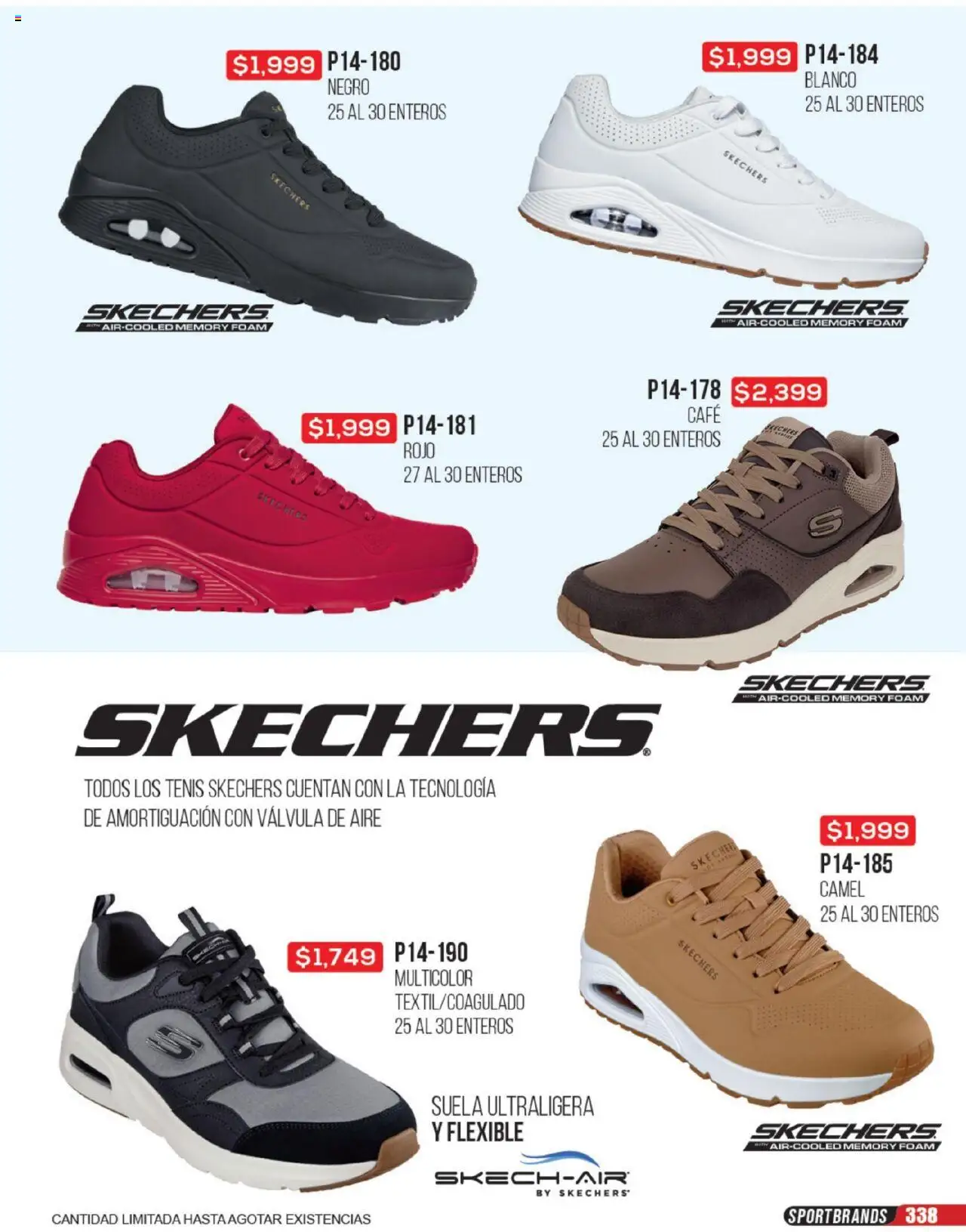 Nuevas ofertas de Cklass válidas en toda la República Mexicana desde el 23.06.2025. ¡Encuentra las mejores ofertas en Cklass catálogo Rebajas Sobre Calzado! | Página: 339 | Productos: Tenis, Café, Válvula, Flexible