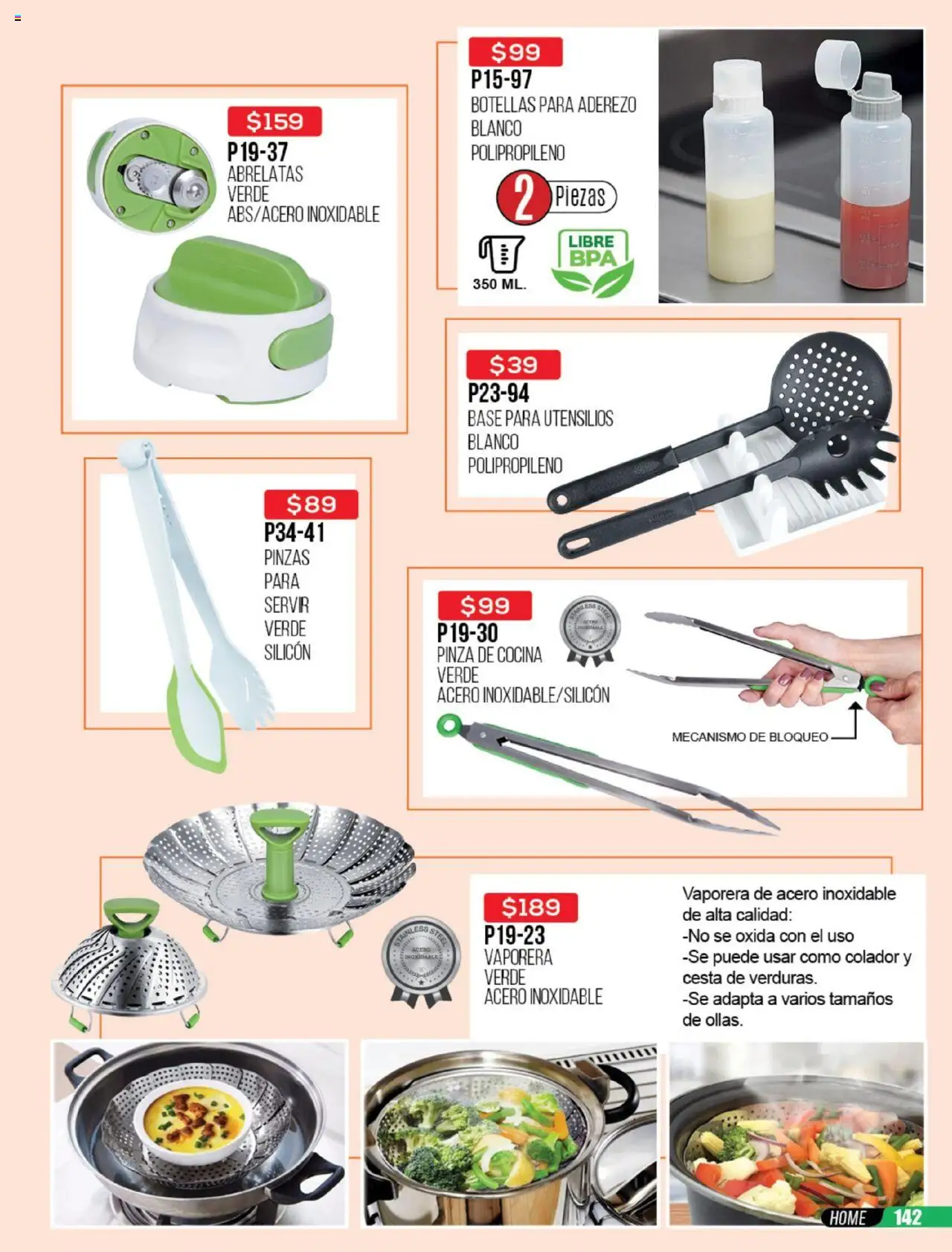 Nuevas ofertas de Cklass válidas en toda la República Mexicana desde el 23.06.2025. ¡Encuentra las mejores ofertas en Cklass catálogo Rebajas Sobre Calzado! | Página: 528 | Productos: Aderezo, Colador, Vaporera, Cocina