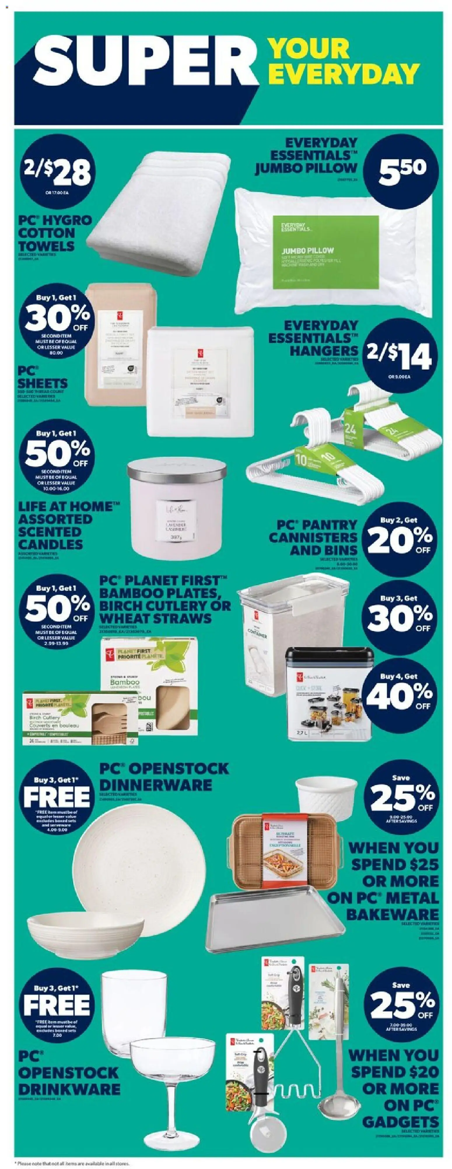 Real Canadian Superstore flyer valid from 23.10.2025 | Page: 10 | Products: Pillow