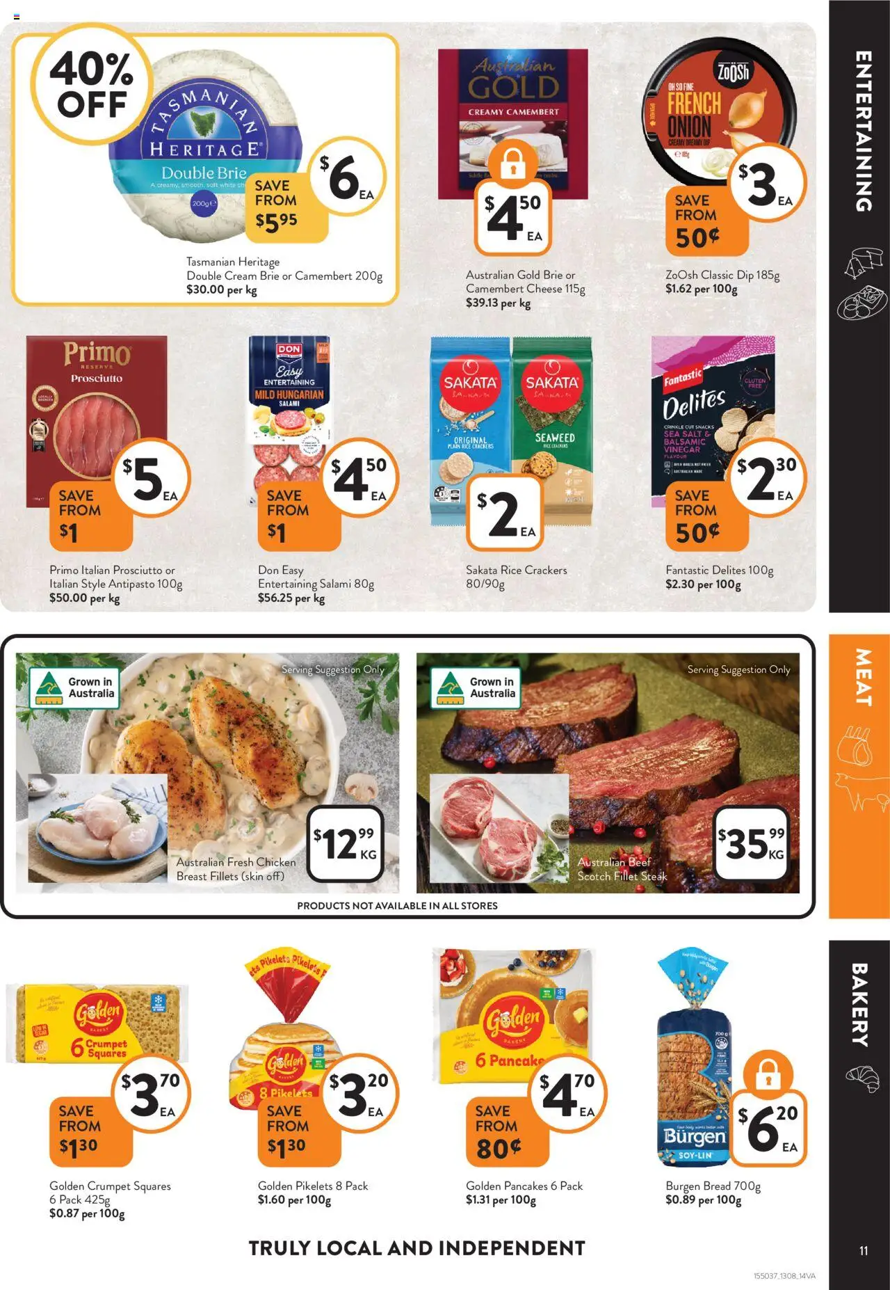 Foodworks catalogue - valid from 13.08.2025 | Page: 11 | Products: Rice, Beef, Cream, Steak