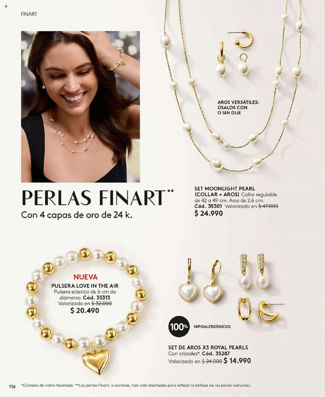 Catálogo Ésika Campaña 17 │ válido desde el 14.10.2025 | Página: 132 | Productos: Pulsera, Collar, Aros, Dije