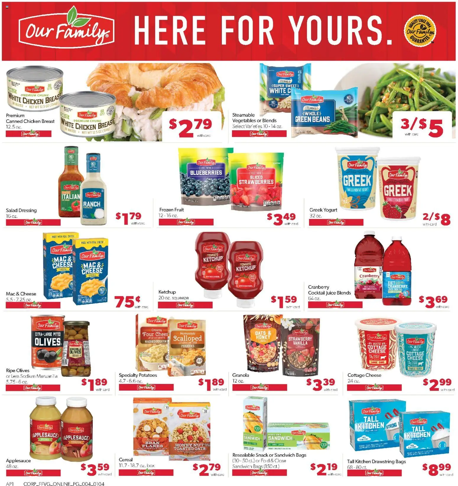 Family Fare Weekly Ad - MI - valid from 11.01.2026 | Page: 9 | Products: Cheese, Strawberries, Water, Vegetables