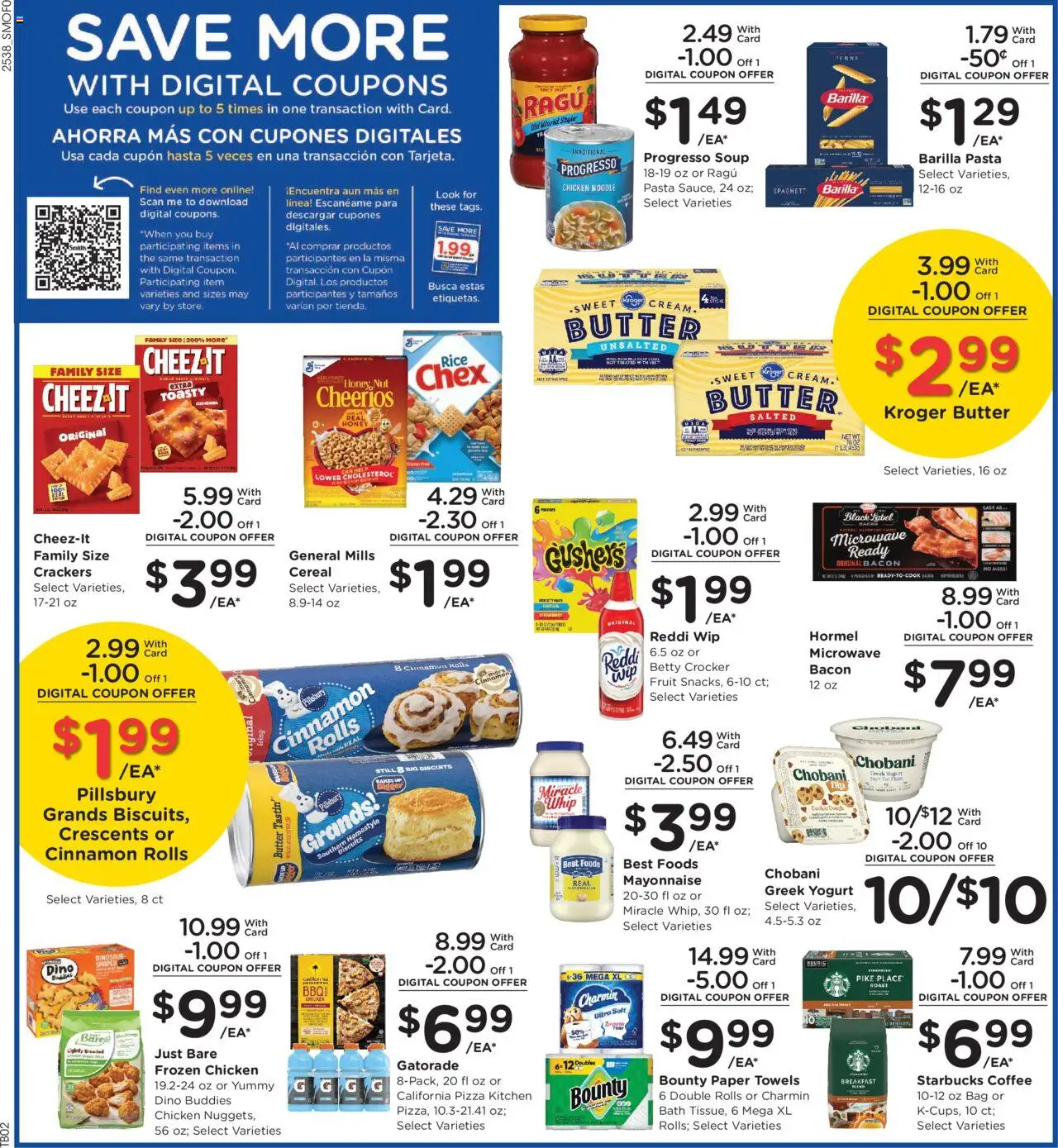 Smith's Weekly Ad - WY - valid from 22.10.2025 | Page: 4 | Products: Make up, Butter, Yogurt, Rice