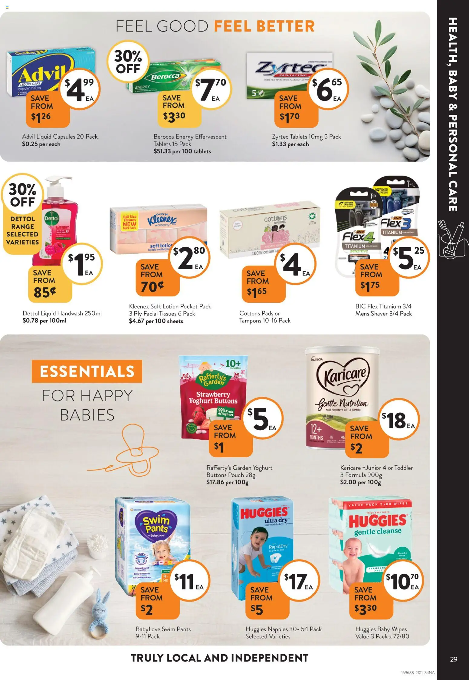 Foodworks catalogue - valid from 21.01.2026 | Page: 29 | Products: Yoghurt, Nappies, Pants, Tissues