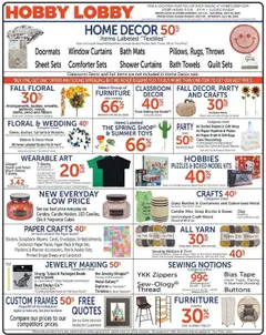 Preview of Hobby Lobby weekly ads valid from 20.07.2025