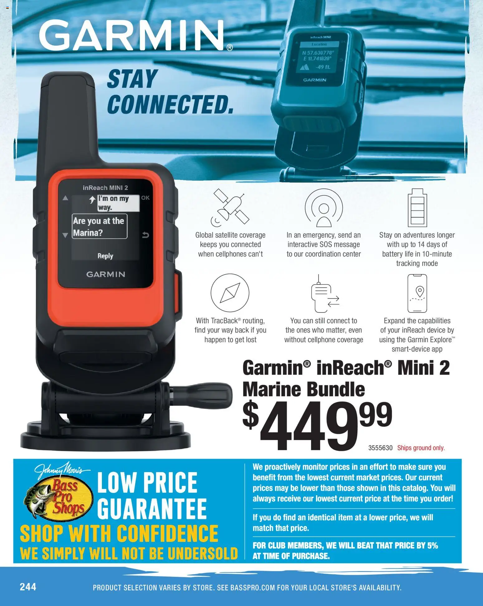 Cabela's Saltwater Specialist 26 - valid from 15.12.2025 | Page: 244 | Products: Battery, Monitor, Satellite