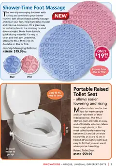 Preview of Innovations Catalogue Summer 2025 - valid from 24.09.2025 | Page: 5 | Products: Toilet, Shower, Portable, Bathmat