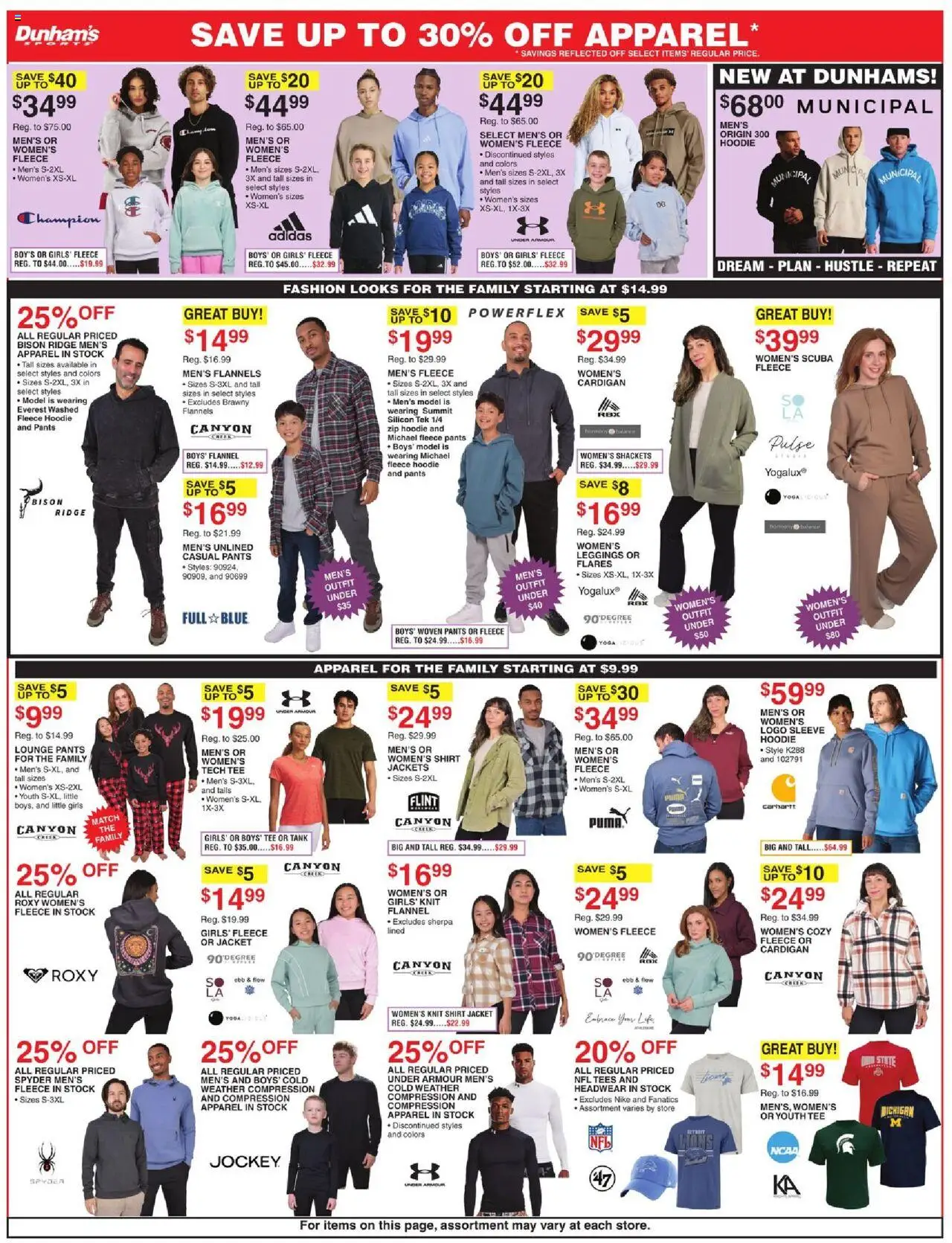 Dunham's Sports Weekly Ad - valid from 13.09.2025 | Page: 4 | Products: Pump, Shirt, Jacket, Leggings