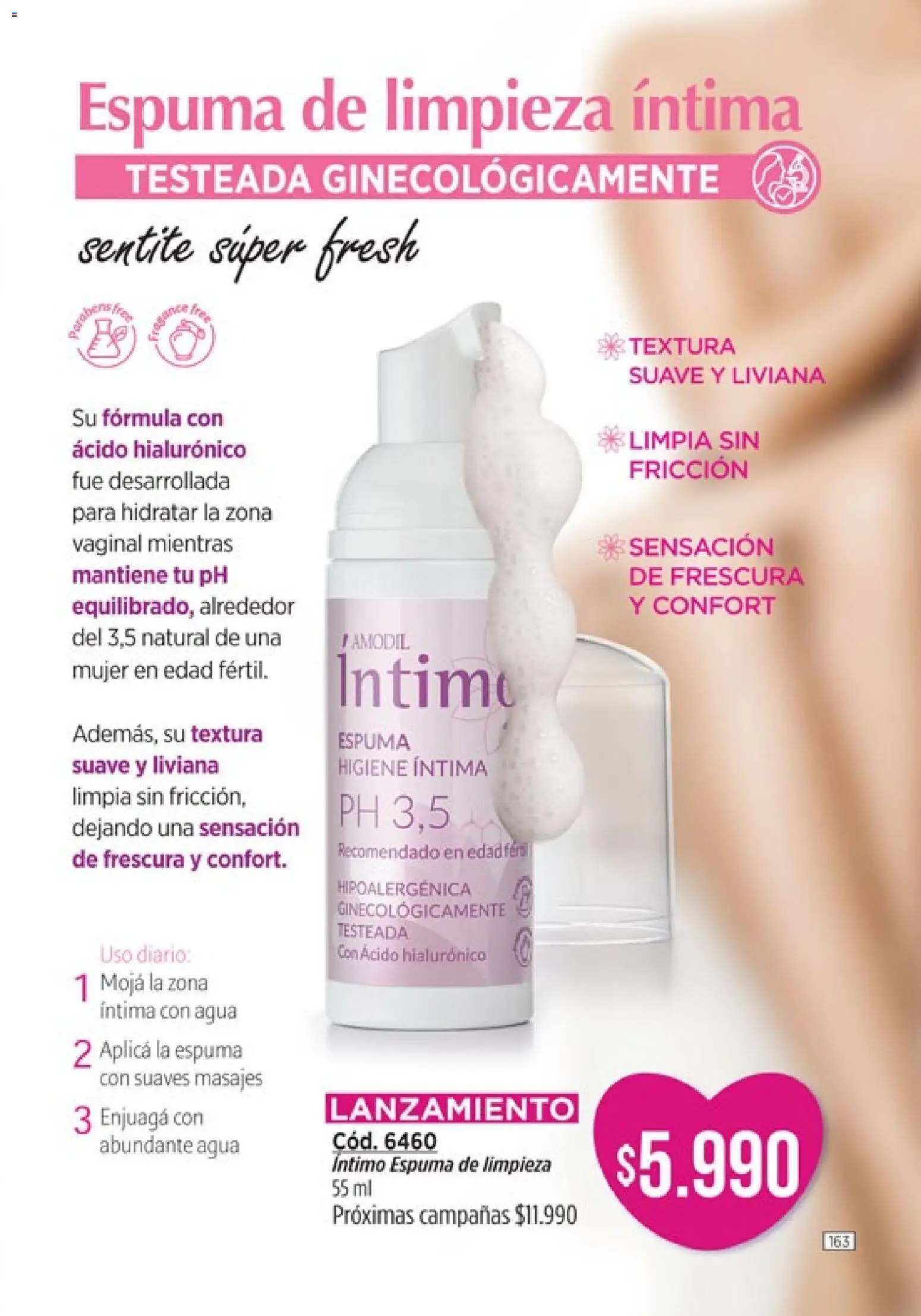 Catálogo Amodil Campaña 2 │ válido desde el 01.02.2026 | Página: 163 | Productos: Agua, Espuma