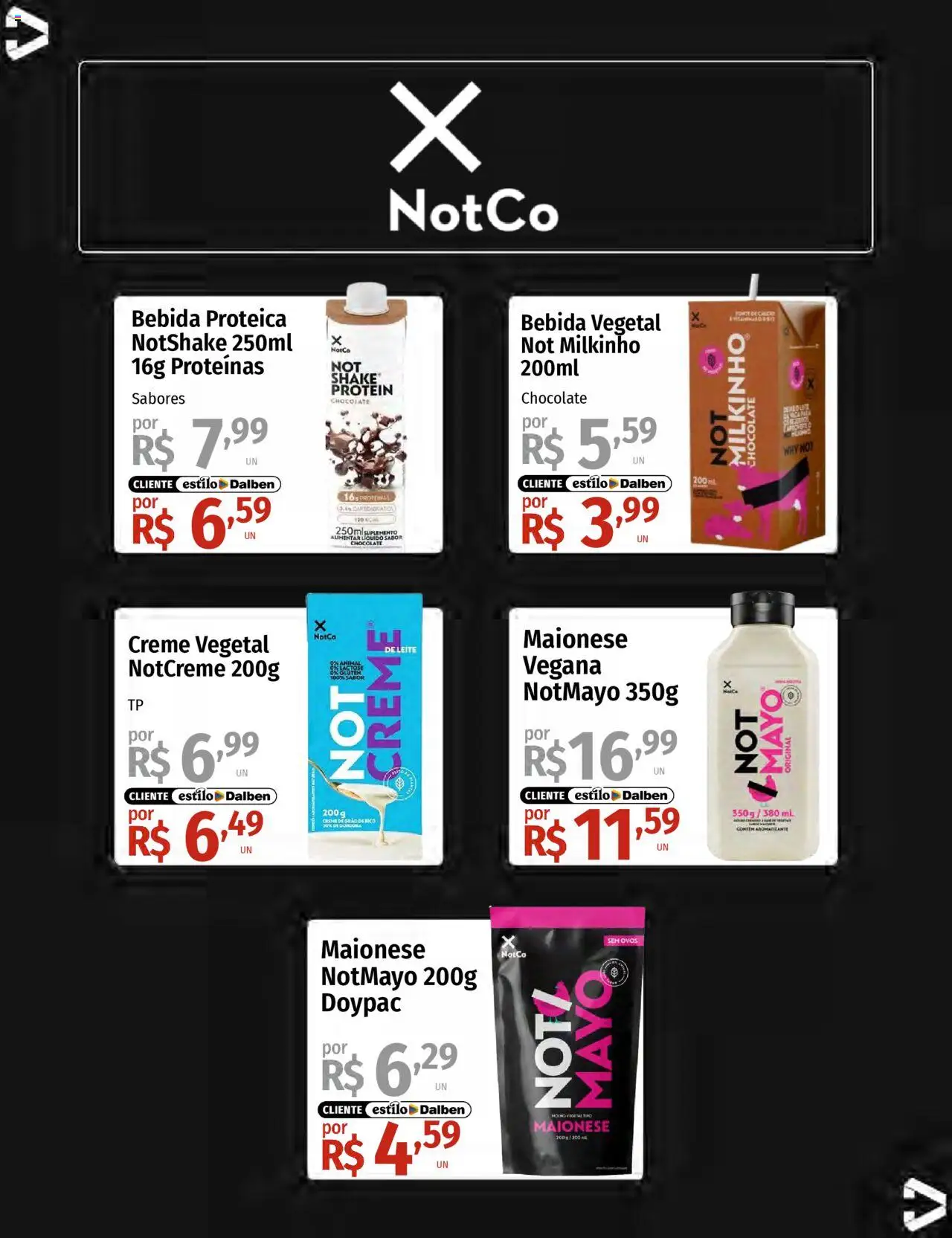 Supermercado Dalben Folheto - válido de 16.09.2025 | Página: 15 | Produtos: Leite, Chocolate, Bebida, Maionese