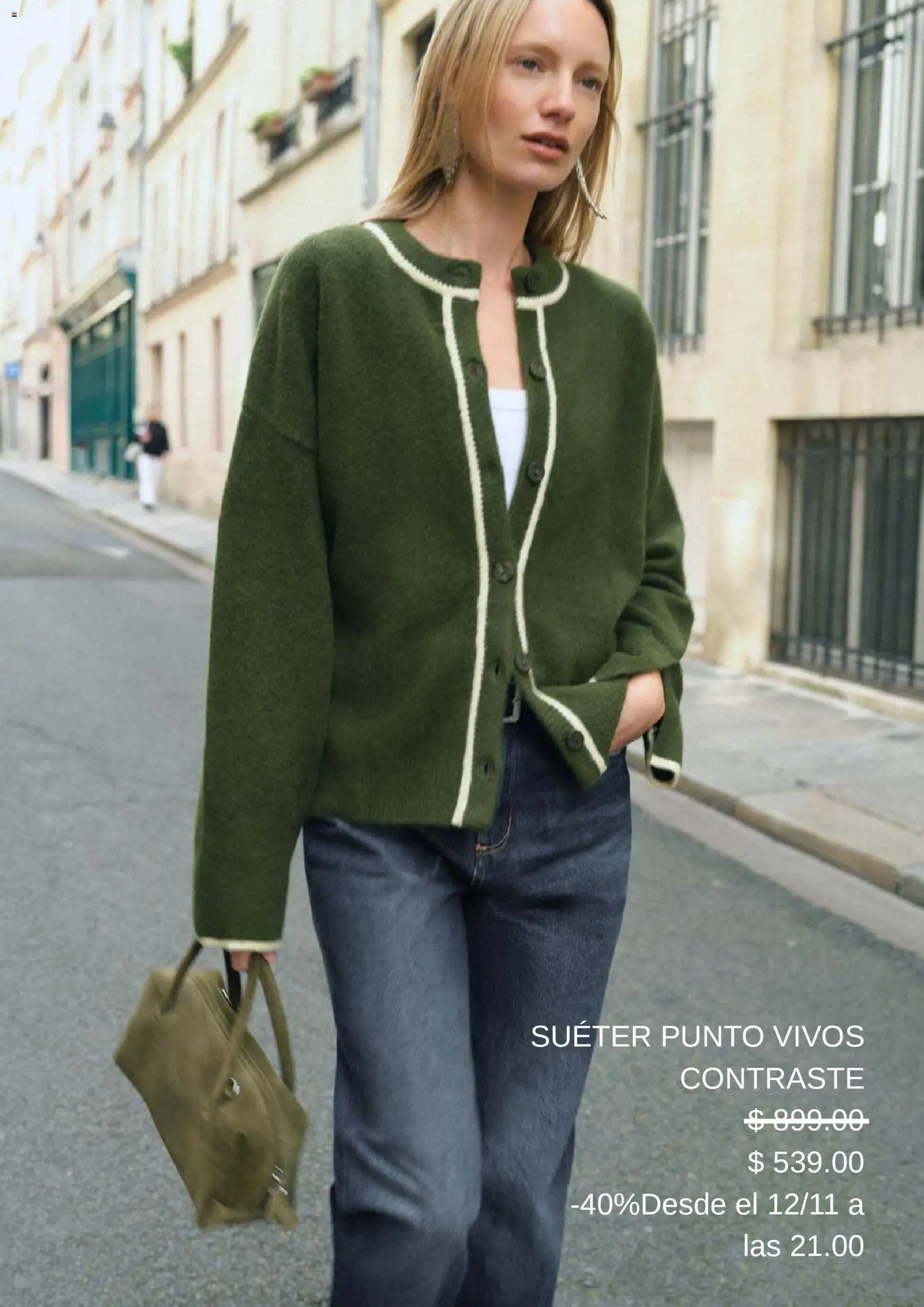 Nuevas ofertas de Zara válidas en toda la República Mexicana desde el 12.11.2025. ¡Encuentra las mejores ofertas en Zara Buen Fin! | Página: 9 | Productos: Suéter