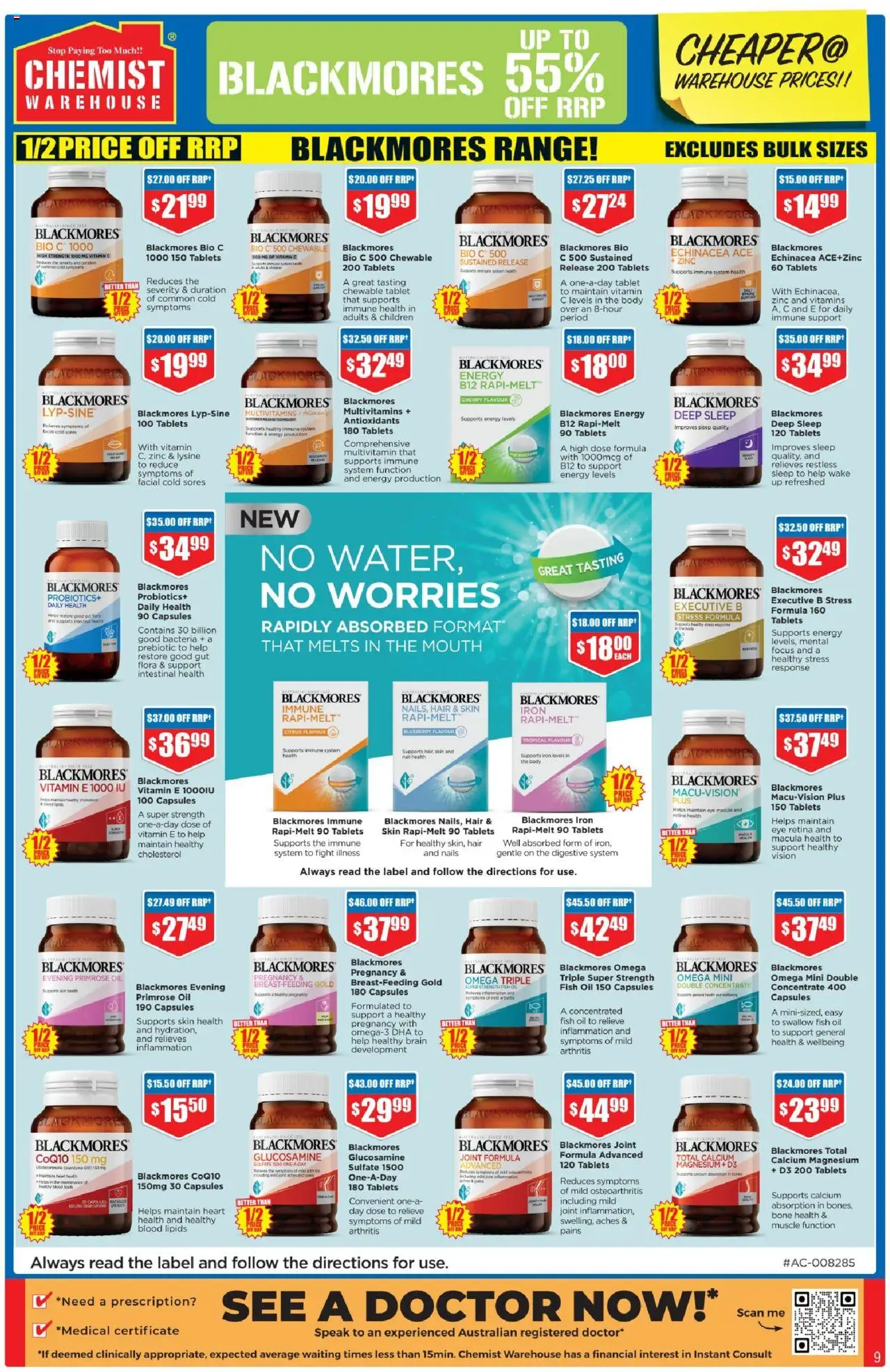 Chemist Warehouse catalogue - valid from 26.06.2025 | Page: 9 | Products: Oil, Fish oil, Multivitamin, Vitamin