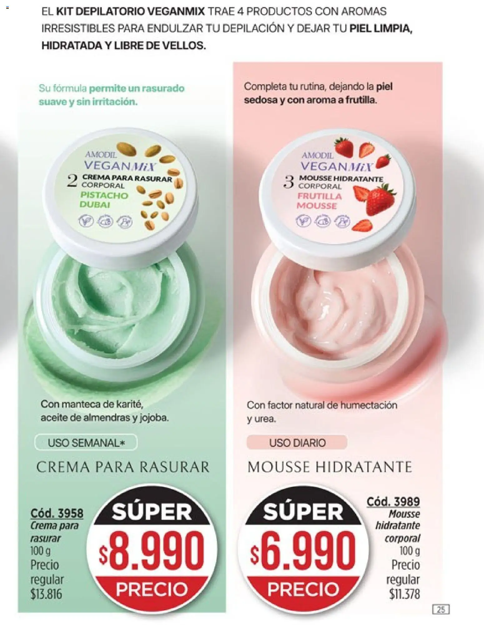 Catálogo Amodil Campaña 5 │ válido desde el 01.03.2026 | Página: 25 | Productos: Almendras, Aceite, Mousse, Manteca