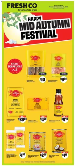 Preview of FreshCo - Special Promotion from shop FreshCo valid from 28.08.2025