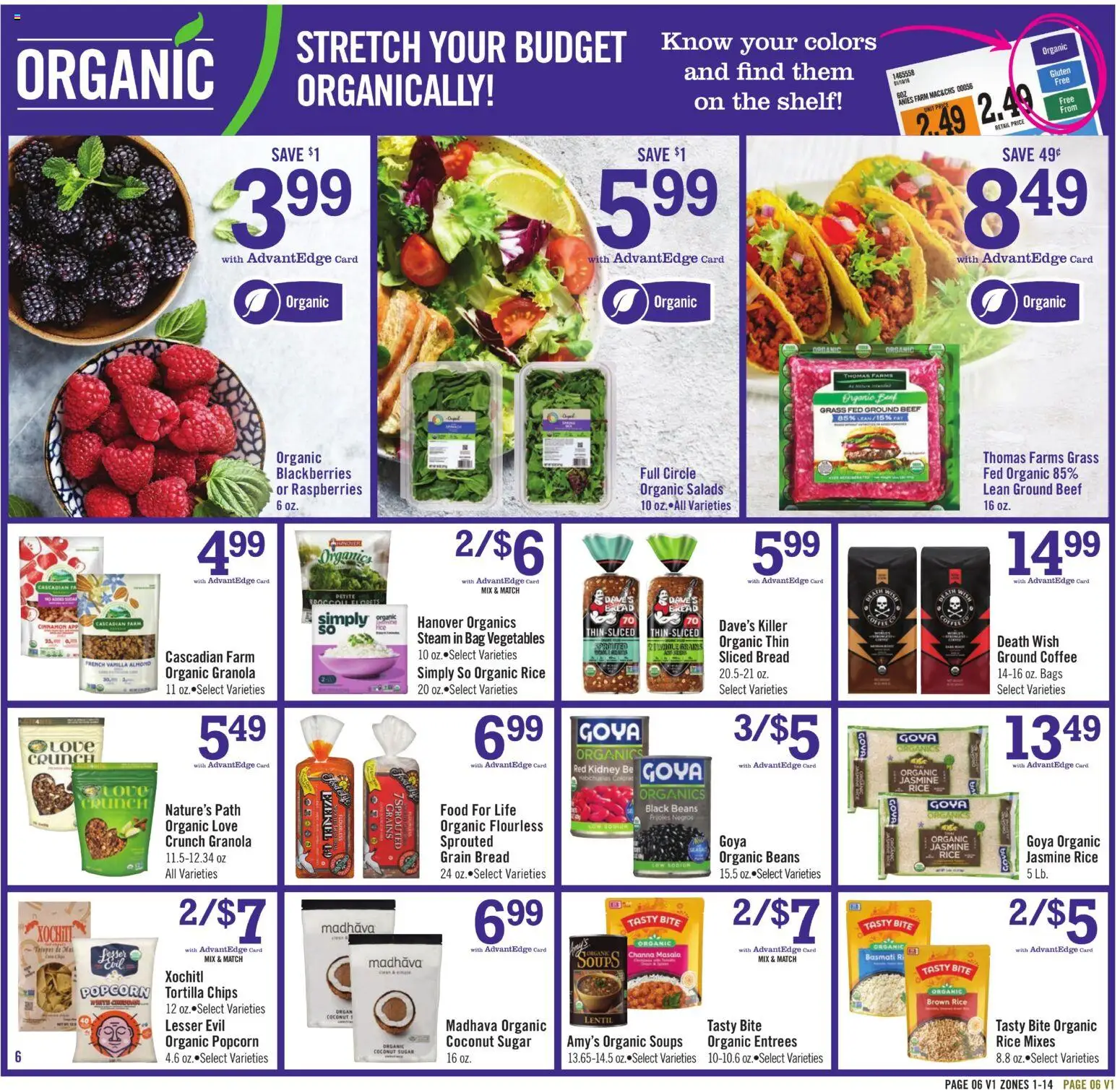 Price Chopper - Weekly Ad - valid from 18.01.2026 | Page: 6 | Products: Shelf, Chips, Sugar, Bag