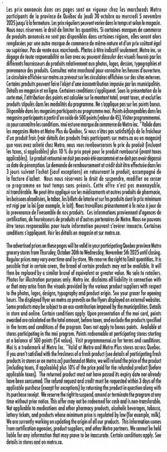 Preview of Metro weekly flyer / circulaire from shop Metro valid from 30.10.2025 | Page: 21