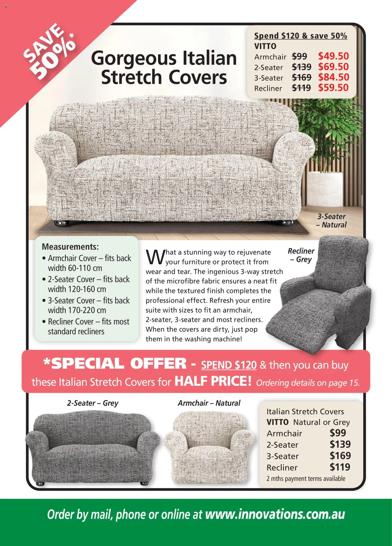 Innovations catalogue - valid from 19.11.2025 | Page: 16 | Products: Suite, Recliner, Phone, Washing machine