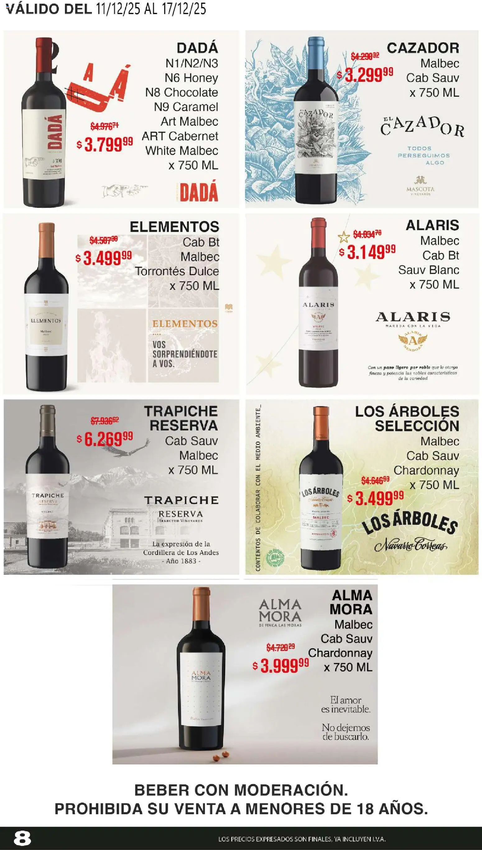 Makro ofertas │ válido desde el 11.12.2025 | Página: 8 | Productos: Chocolate