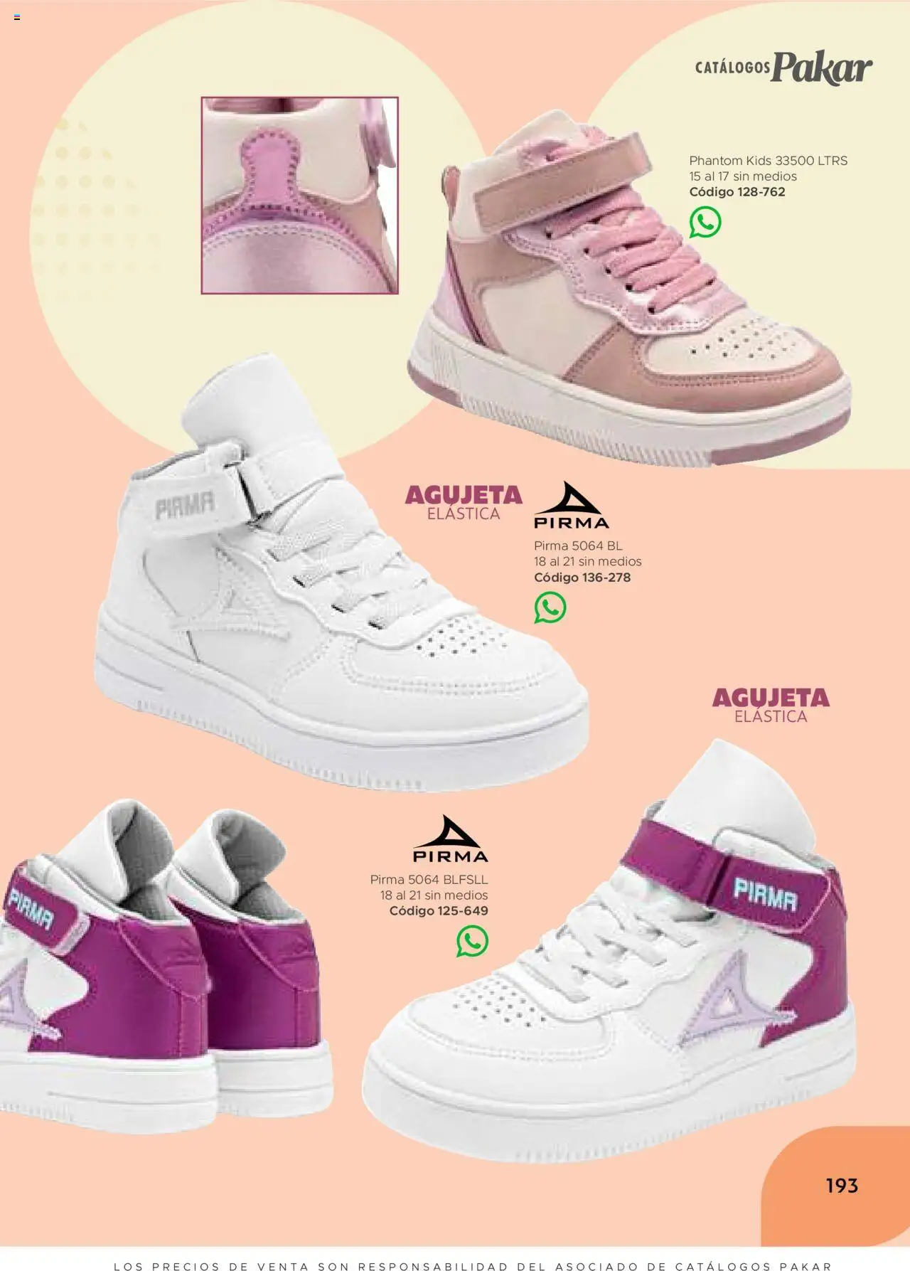 Nuevas ofertas de SC Pakar válidas en toda la República Mexicana desde el 24.07.2025. ¡Encuentra las mejores ofertas en SC Pakar - Catálogo Nina otoño / invierno! | Página: 193