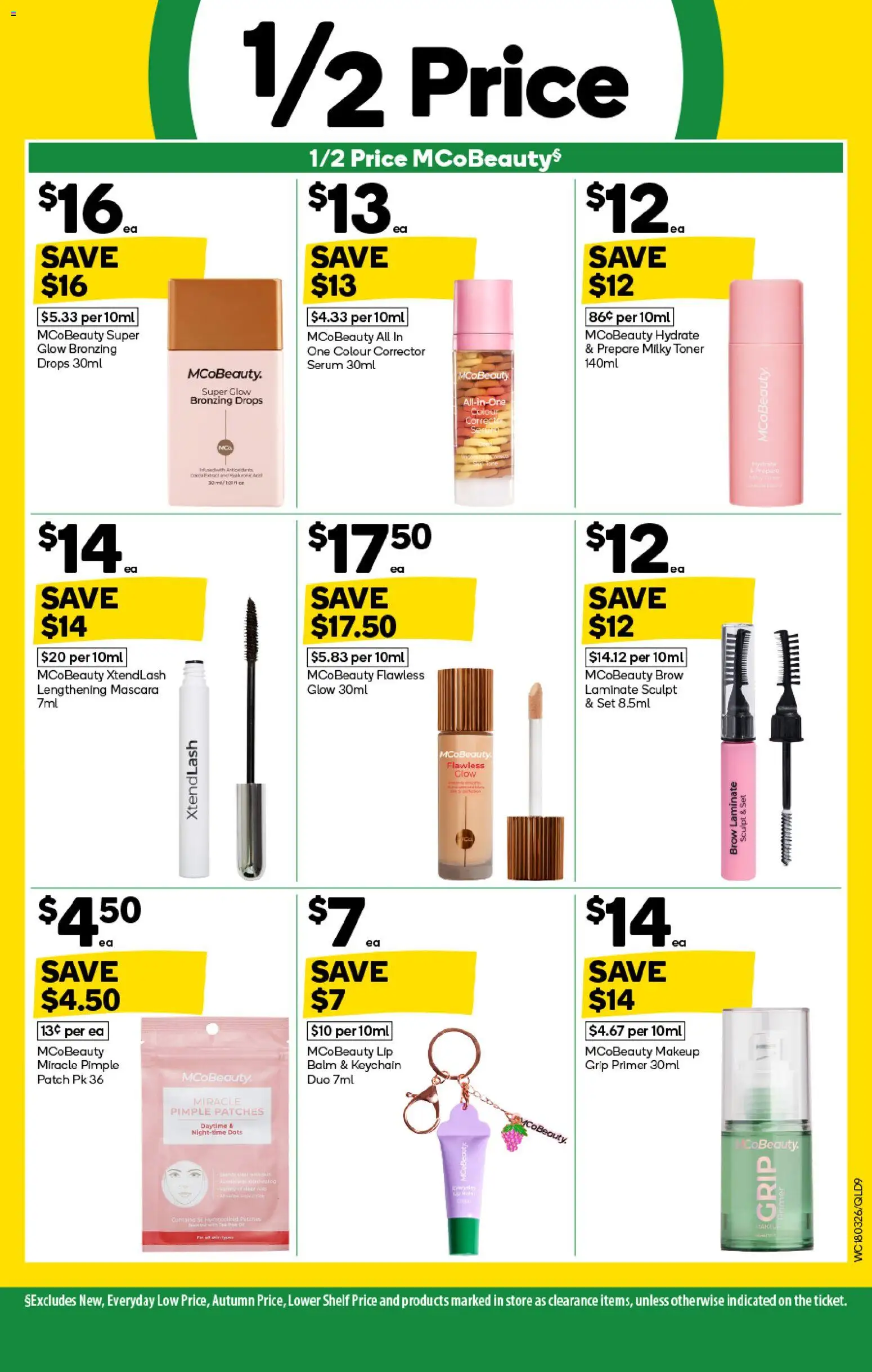 Woolworths catalogue - valid from 18.03.2026 | Page: 9 | Products: Shelf, Mascara, Corrector, Toner