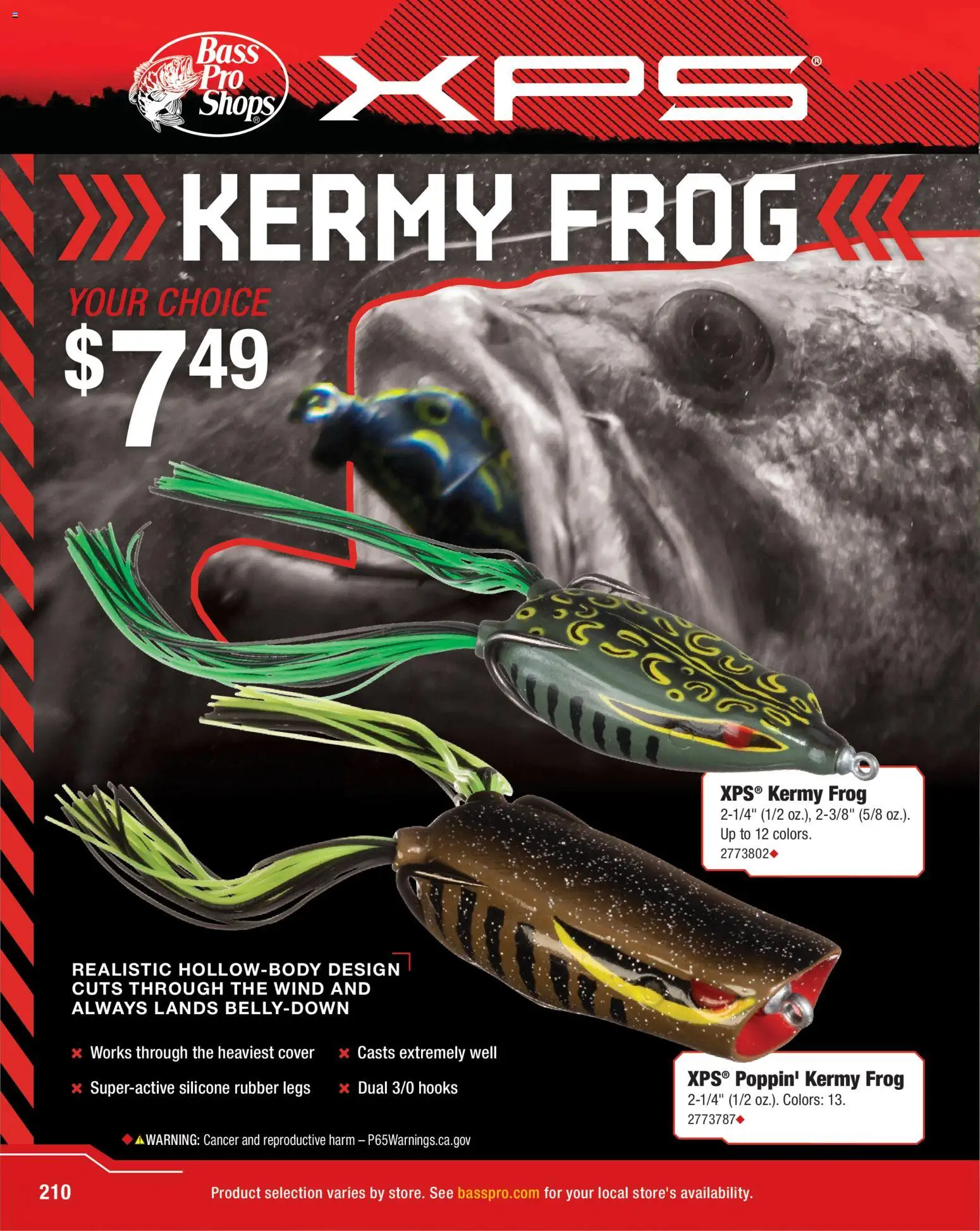 Cabela's Spring Fishing Master 26 - valid from 22.01.2026 | Page: 210