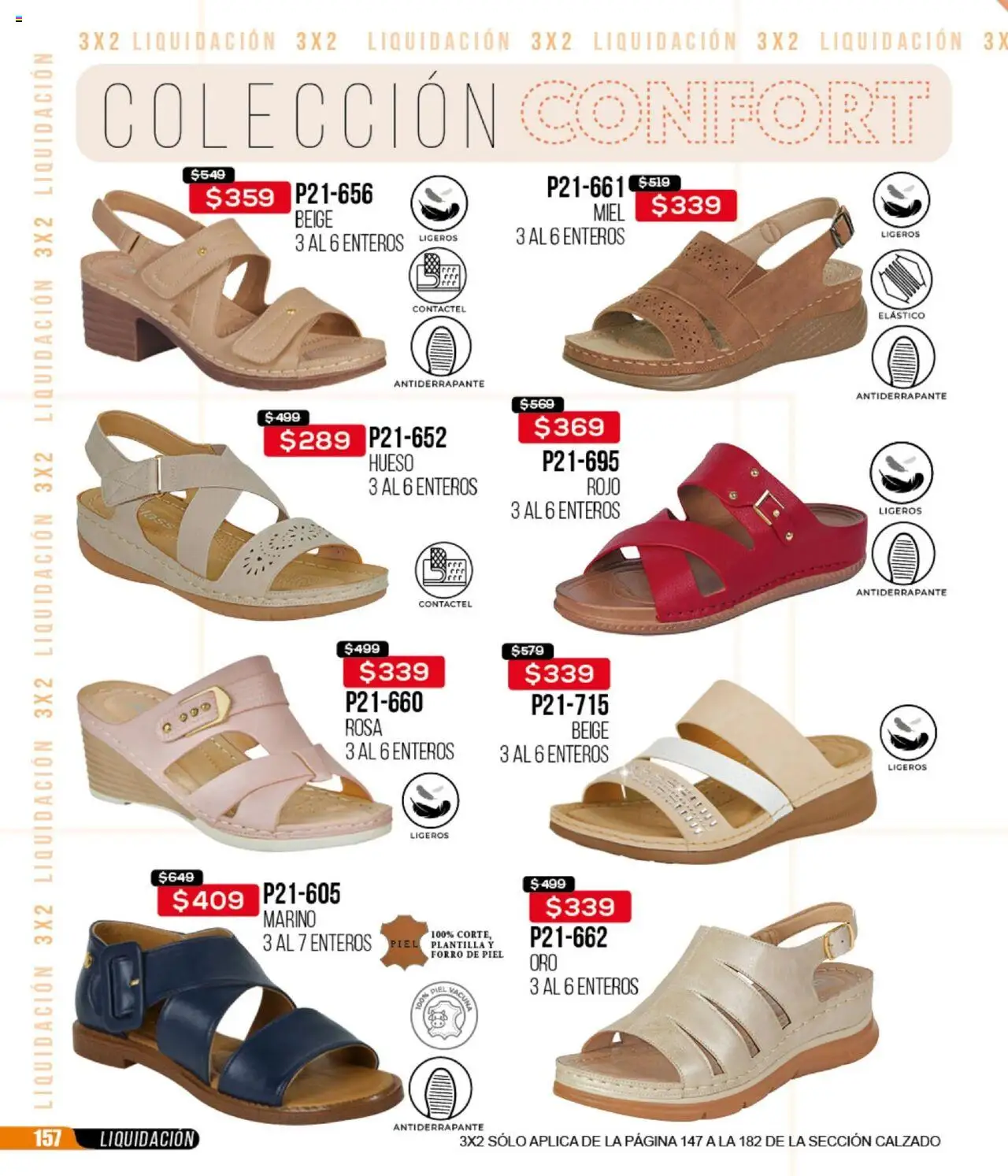 Nuevas ofertas de Cklass válidas en toda la República Mexicana desde el 22.09.2025. ¡Encuentra las mejores ofertas en Cklass - Catálogo Liquidación Calzado! | Página: 158