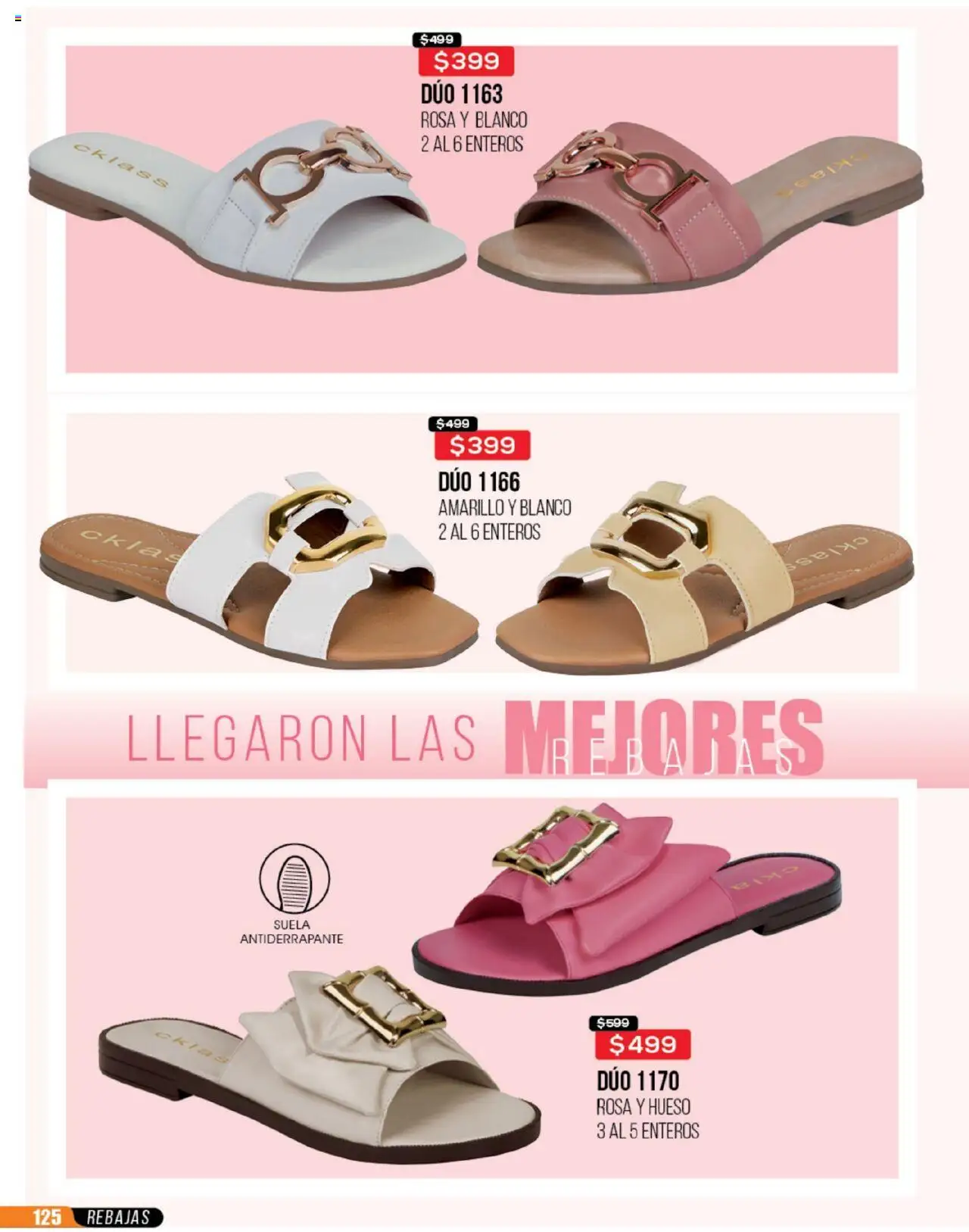 Nuevas ofertas de Cklass válidas en toda la República Mexicana desde el 23.06.2025. ¡Encuentra las mejores ofertas en Cklass catálogo Rebajas Sobre Calzado! | Página: 126