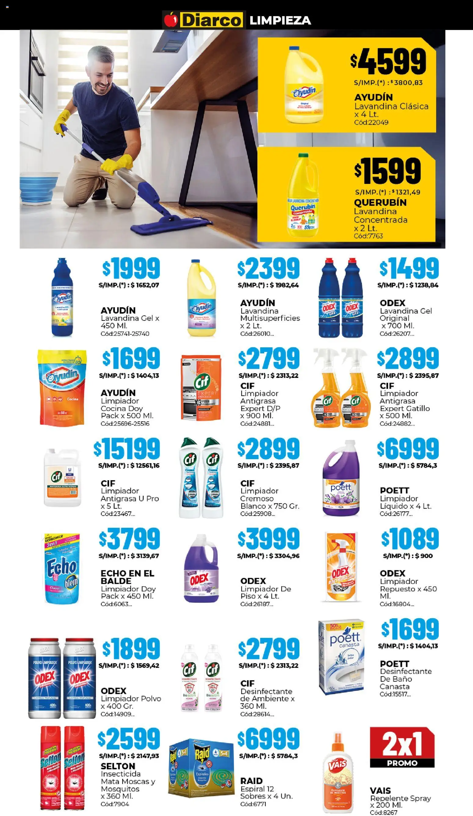 Diarco ofertas │ válido desde el 16.03.2026 | Página: 18 | Productos: Mata moscas, Insecticida, Polvo, Canasta