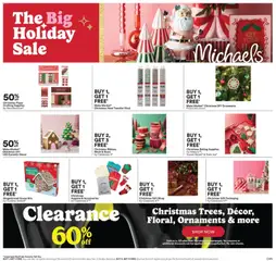 Preview of Michaels weekly flyer / circulaire from shop Michaels valid from 05.12.2025