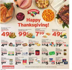 Preview of Hannaford weekly ads valid from 23.11.2025