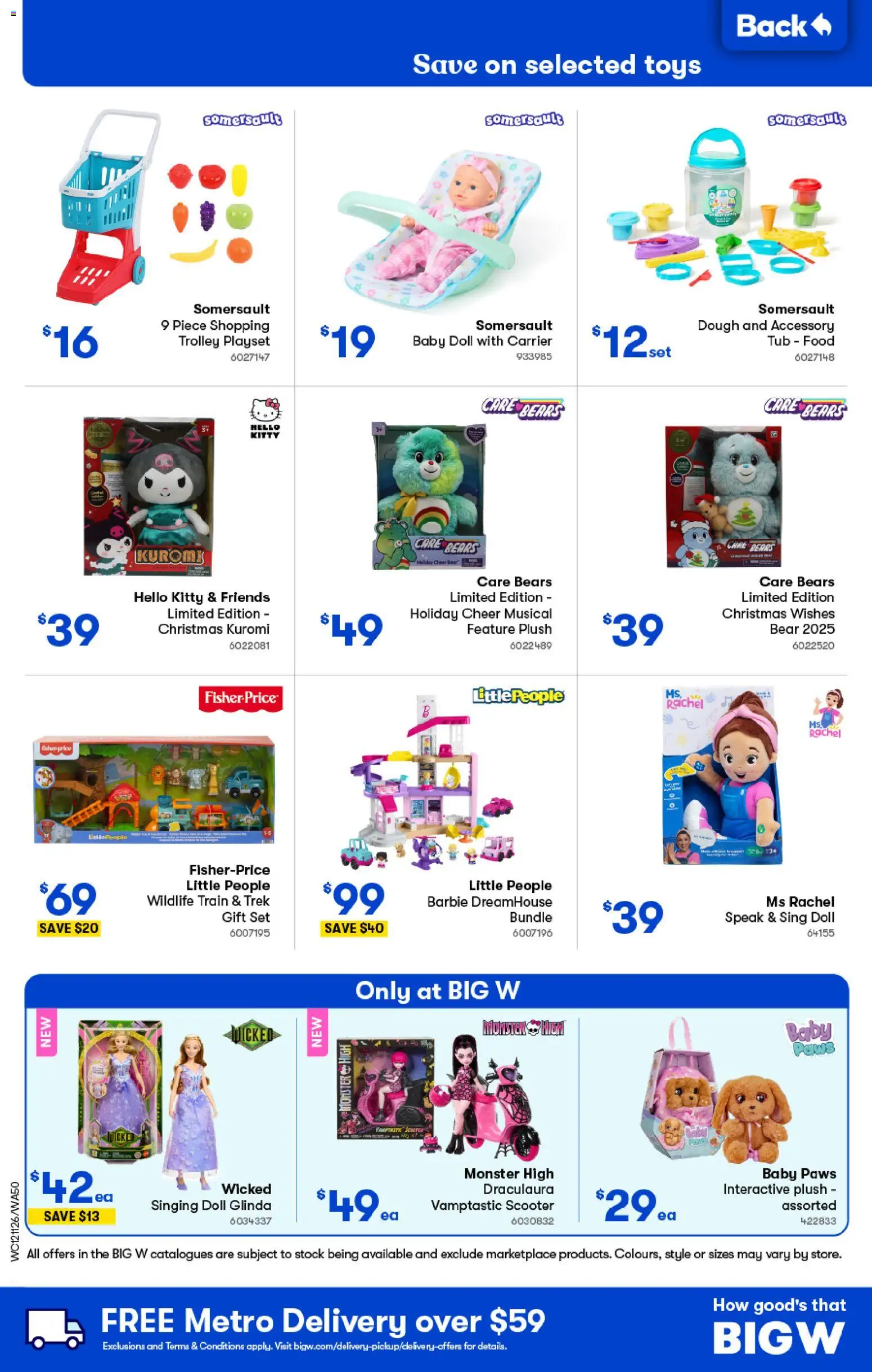 Woolworths catalogue - valid from 12.11.2025 | Page: 50 | Products: Trolley