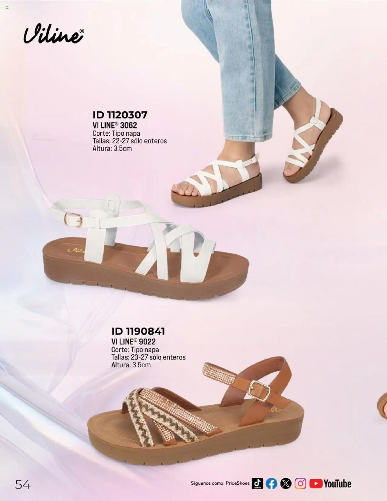 Nuevas ofertas de Price Shoes válidas en toda la República Mexicana desde el 05.05.2025. ¡Encuentra las mejores ofertas en Price Shoes catálogo Todo En 1 2025! | Página: 54