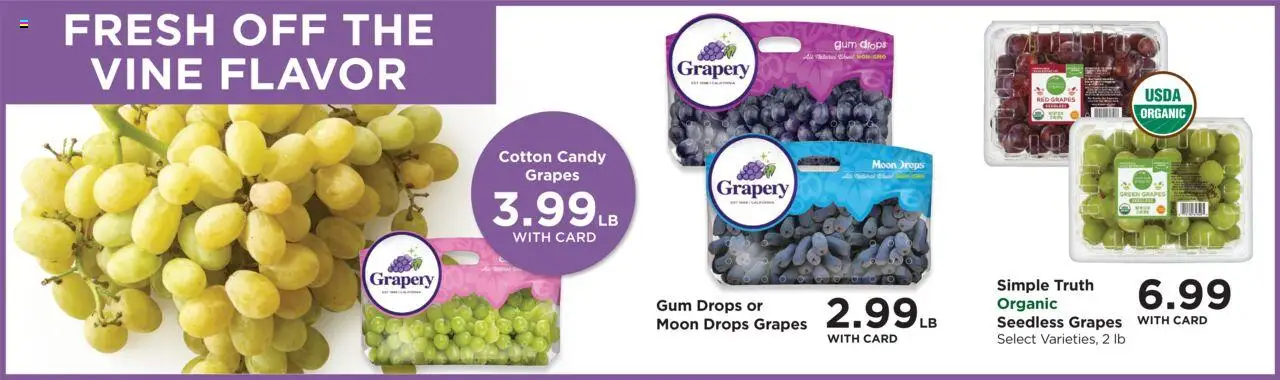 QFC Weekly Ad - valid from 10.09.2025 | Page: 9 | Products: Grapes