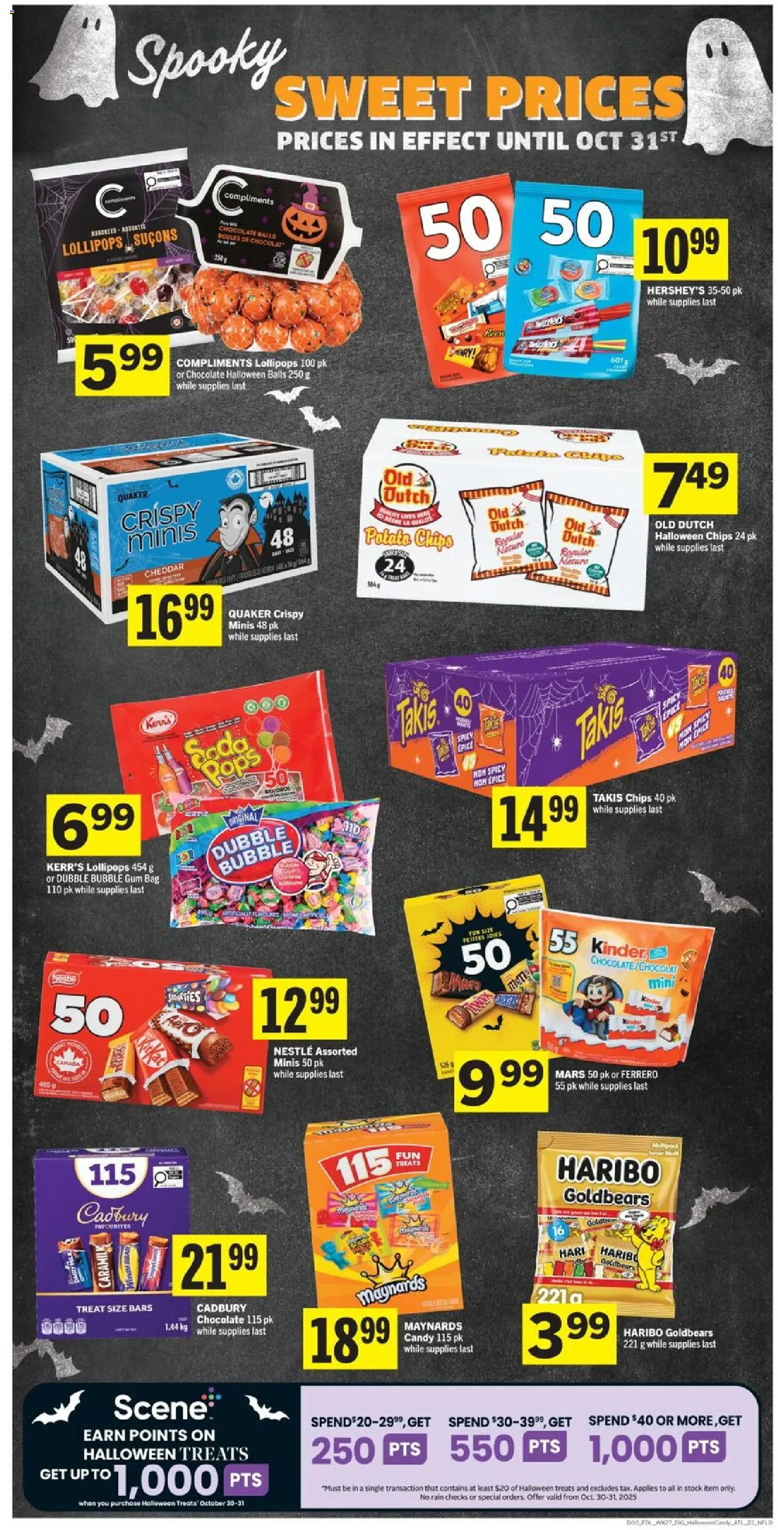 Foodland flyer valid from 30.10.2025 | Page: 7 | Products: Chips, Bag, Chocolate