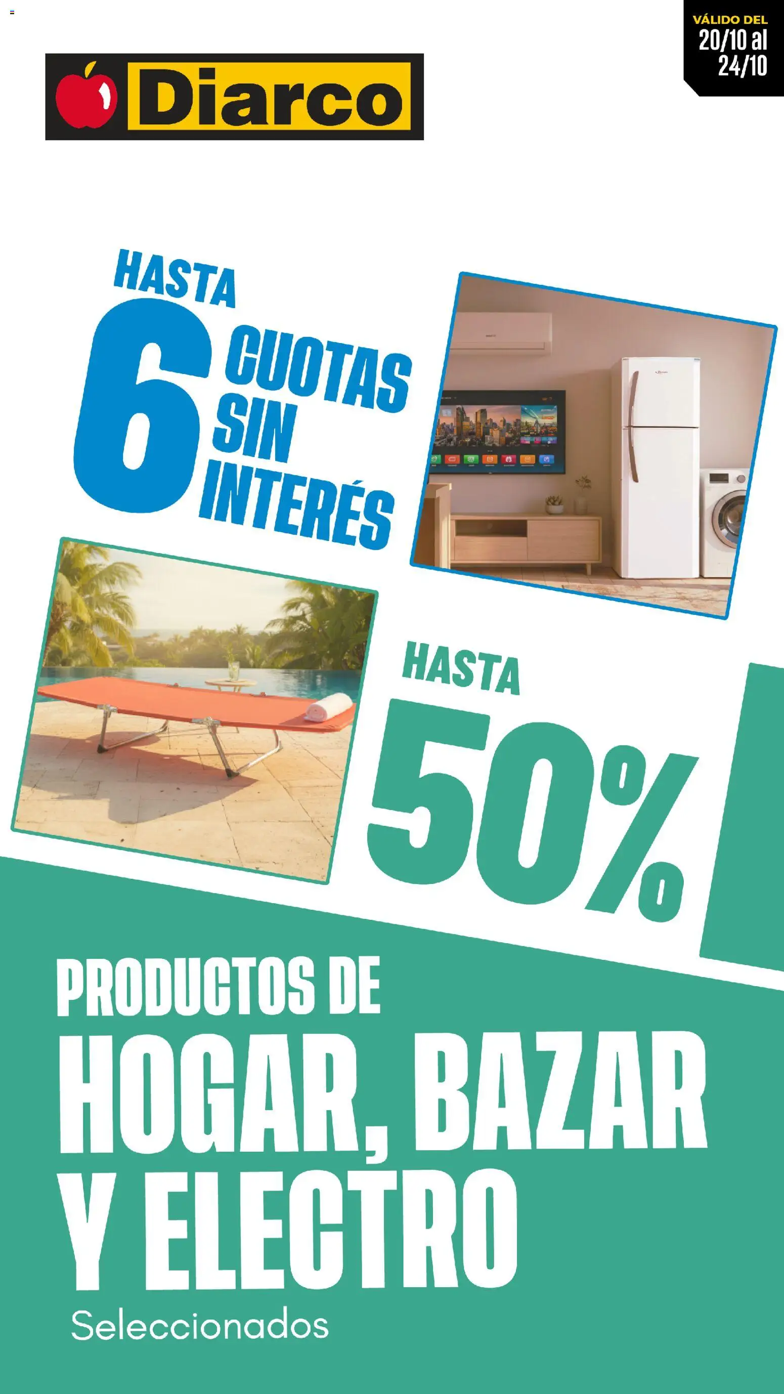 Diarco - Ofertas Hogar, Bazar Y Electro │ válido desde el 20.10.2025 | Página: 1