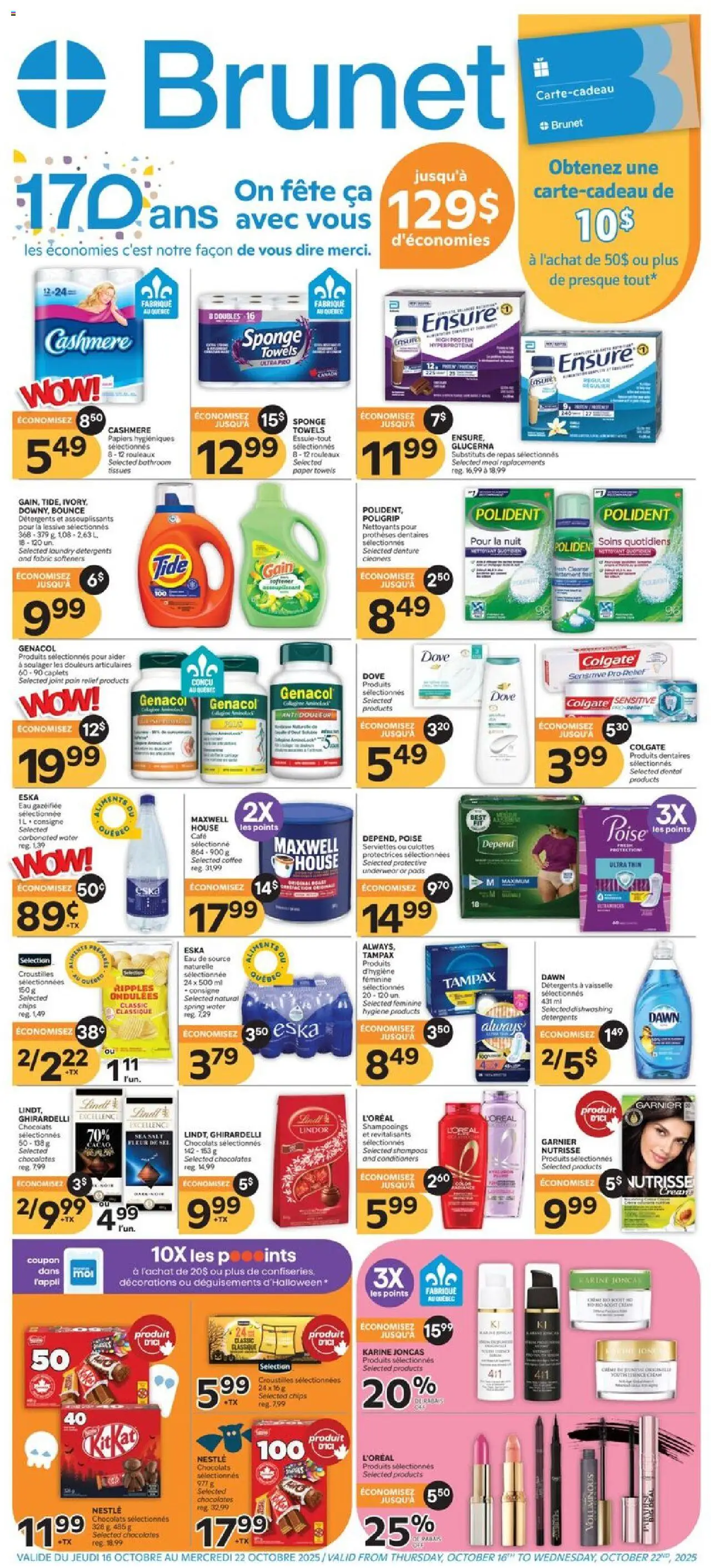 Brunet flyer valid from 16.10.2025 | Page: 1