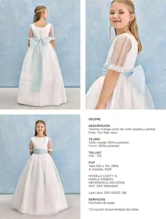 Vista previa de El Corte Inglés catálogo Comuniones 2026, nuevo folleto de la tienda, válido en México a partir del 20.11.2025 | Página: 32