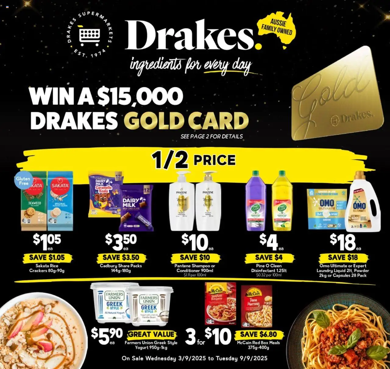 Drakes catalogue - valid from 03.09.2025 | Page: 20 | Products: Powder, Shampoo, Conditioner, Chocolate