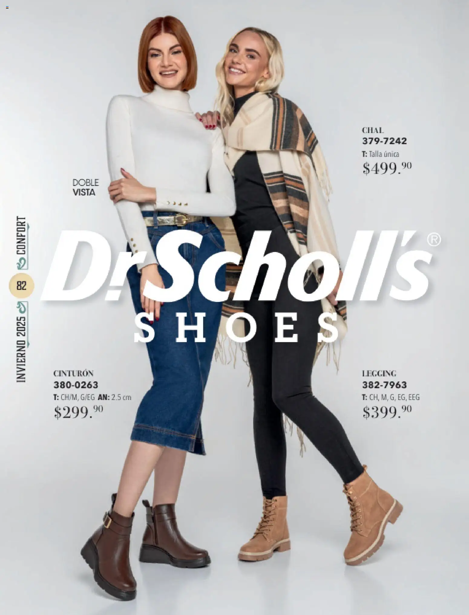 Nuevas ofertas de Andrea válidas en toda la República Mexicana desde el 26.11.2025. ¡Encuentra las mejores ofertas en Andrea catálogo Invierno! | Página: 82 | Productos: Chal, Cinturón