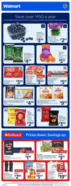 Preview of Walmart weekly flyer from shop Walmart valid from 01.01.2026