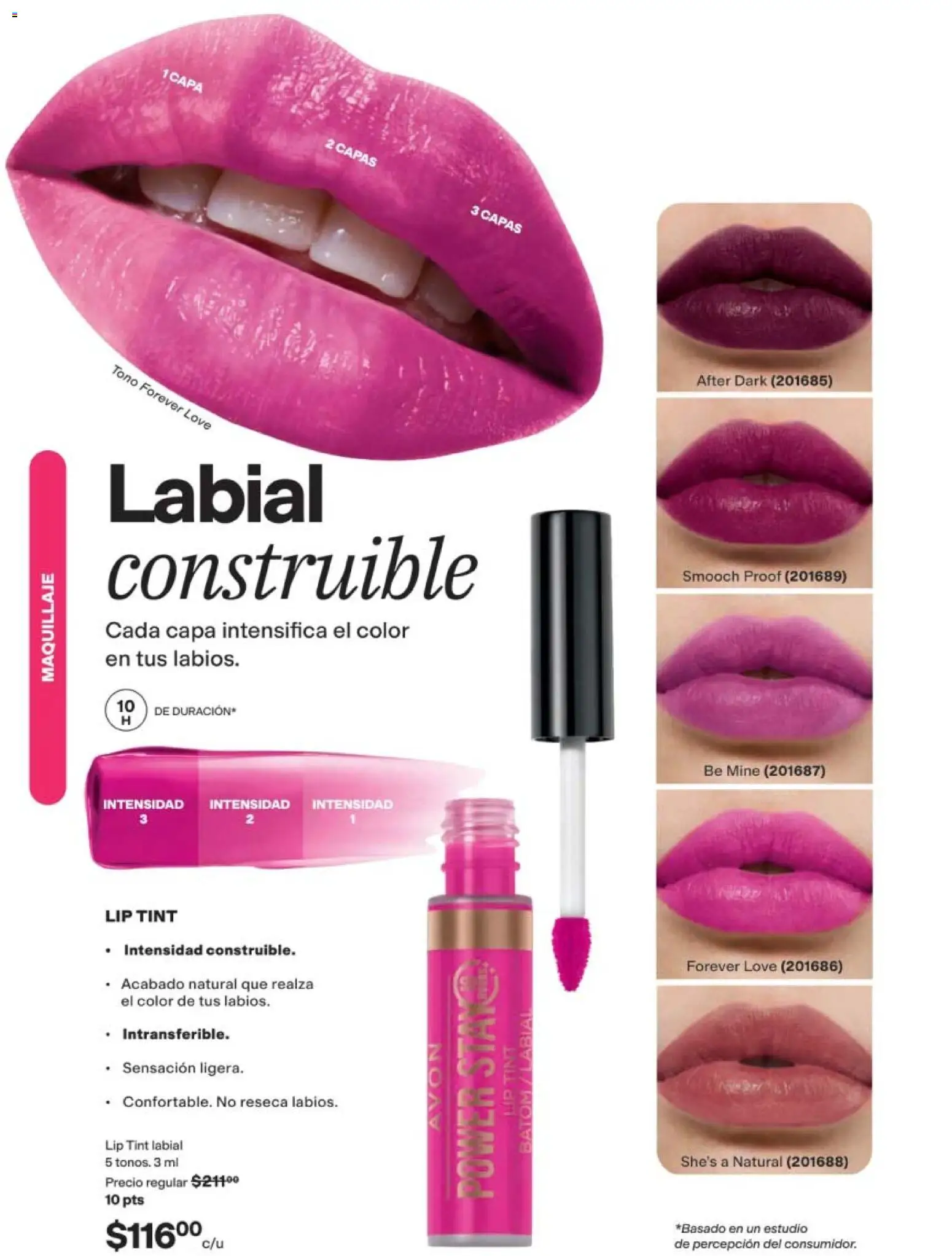 Nuevas ofertas de AVON válidas en toda la República Mexicana desde el 24.04.2026. ¡Encuentra las mejores ofertas en AVON campaña 7 2026! | Página: 22 | Productos: Maquillaje