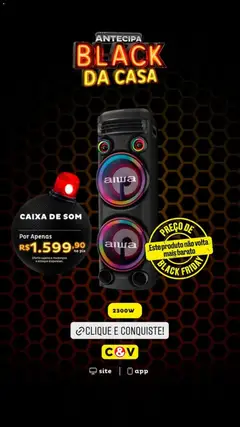 Casa e Video Black Friday - Pré-Visualização do folheto da loja Casa e Video, válido de 11.11.2025